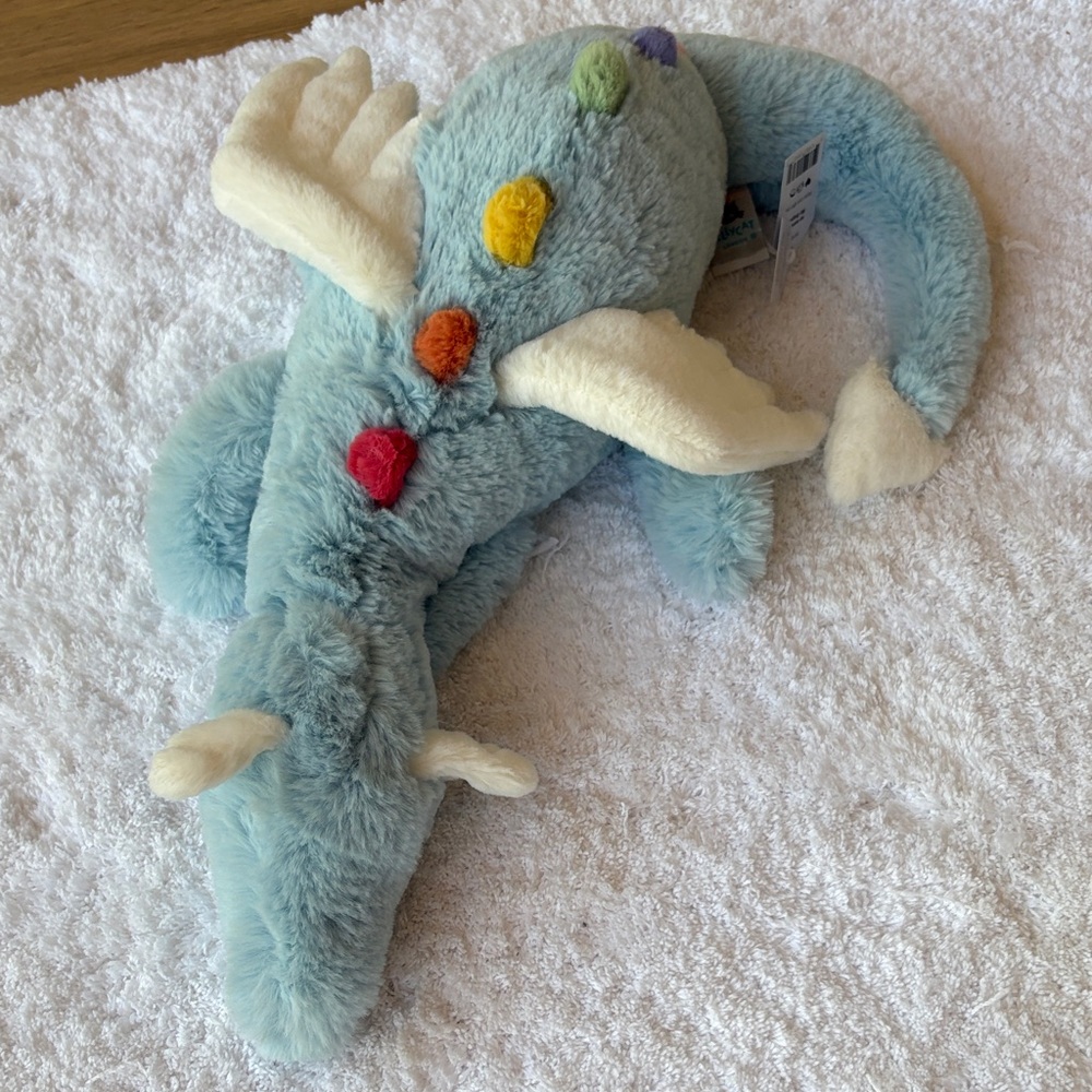 Genuine Jellycat SKY dragon. BNWT/ Dustbag & care card in JC Envelope.FastShip